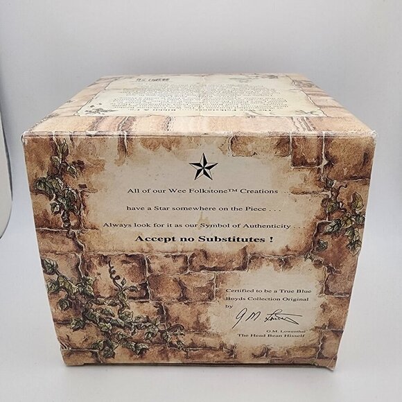 Vintage 1999 Boyds Bears "TuTu C. Rabbit...Frog Lake" Figurine with Box - Picture 12 of 13